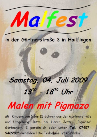 Malen mit Pigmazo 2009